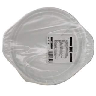 GUDE 233222 Teller Plastik 2-geteilt m. Anfasser (100St)