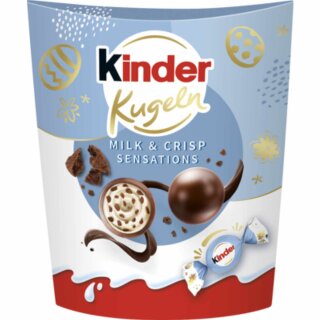 kinder Kugeln Milk & Crispy Bits Sensation Ostern (90g Packung)