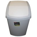 Curver 155276 Schwingdeckeleimer Kunstst grau . 50l (1St)