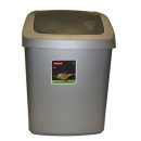 Curver 155274 Schwingdeckeleimer Kunststoff grau,...