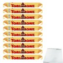 Toblerone Tafel Milchschokolade 10er Pack (10x100g Packung) + usy Block