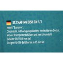 Hendi Chafing Dish 1/1 GN Edelstahl (2er Karton)