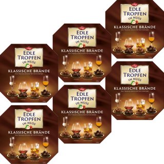 Trumpf Edle Tropfen in Nuss Klassische Brände VPE (6x250g Packung)