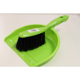 Kehrgarnitur einfach farbig (1St) Grün