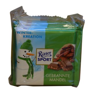 Ritter Sport Gebrannte Mandel (5x100g Packung)