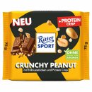 Ritter Sport Crunchy Peanut + Protein Crisp (75g Tafel)