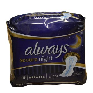 always secure night Binden (9 Stck Packung)