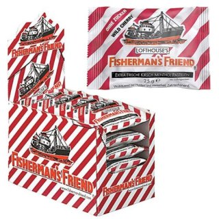 Fishermans Friend Cherry ohne Zucker (24x 25g)