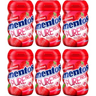 Mentos Gum Pure Fresh Strawberry 800344090957 80847656