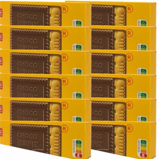Bahlsen Leibniz Keks Choco Edelherb VPE (12x125g Packung)