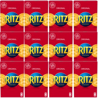 Ritz Cracker Salzgebäck perfekt auch zu Dips VPE (12x200g Packung)