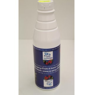 CITTA DEL GELATO Topping Waldfrüchte (1l Flasche)