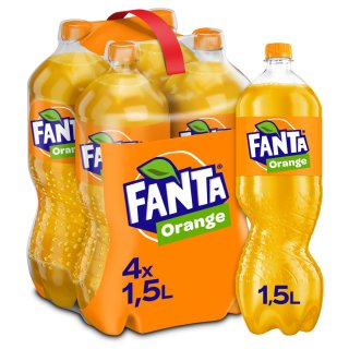 Fanta Orange (4x1,5l) incl. DPG Pfand