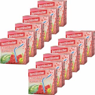 Durstlöscher Wassermelone Geschmack 12er Pack (12x500ml Pack)