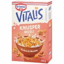 Dr. Oetker Vitalis Knusper Müsli Flakes und Mandel VPE (5x600g Packung)