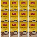 Melitta Kaffee Harmonie entkoffeiniert gemahlen Stärke 3  VPE (12x500g Packung)