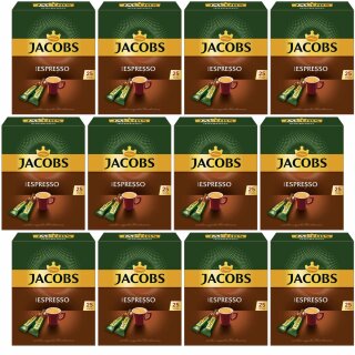 Jacobs Espresso Sticks 300Stück (12x45g Packung) VPE