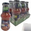 Knorr Steak Sauce 6er Pack (6x250ml Glas) + usy Block