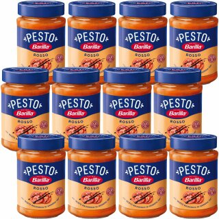 Barilla Pesto Rosso  (12x200g Glas) VPE