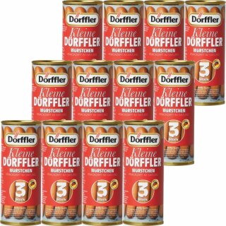 Dörffler 3 Kleine Dörffler Würstchen VPE (12x125g Dose)