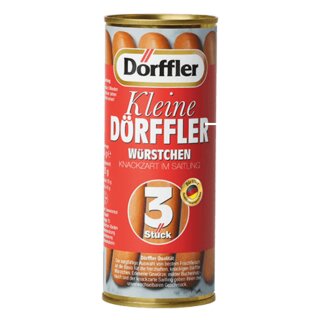 Dörffler 3 Kleine Dörffler Würstchen VPE (12x125g Dose)