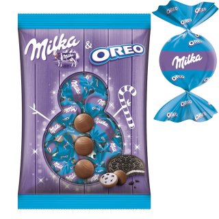 Milka Schokokugeln mit Oreo (86g Beutel)