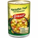 Erasco Kartoffeltopf mit Würstchen 6er Pack (6x400g Dose) + usy Block
