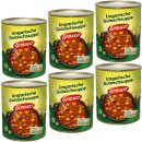 Erasco Ungarische Gulaschsuppe 6er pack (6x770ml Dose) VPE