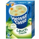 Erasco Heisse Tasse Lauch Creme Suppe 12er Pack (36 Beutel a 17,66g)