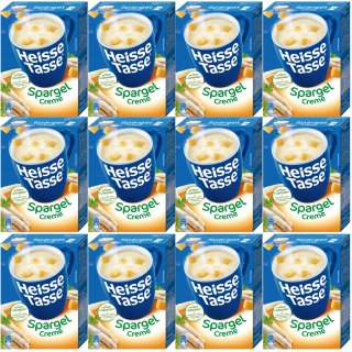 Erasco Heisse Tasse Spargel-Creme VPE 12er Pack (36 Beutel a 13,8g)