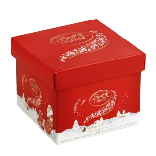 Lindt&Sprüngli Lindor Weihnachts-Mix (245g Geschenk-Box)