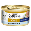 Purina Gourmet Gold Feine Pastete mit Thunfisch VPE (12x85g Dosen)