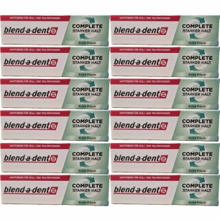Blend-a-dent Super Haftcreme Extra Stark Frisch VPE (12x47g Packung)