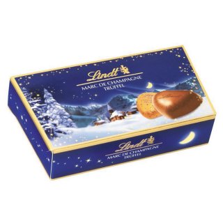 Lindt Weihnachts-Zauber Marc de Champagne Trüffel-Herz (50g)