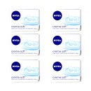 Nivea Seife Creme Soft (6x100g Packung)