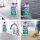 AJAX Allzweckreiniger Frischeduft 6er Pack (6x1L Flasche) + usy Block