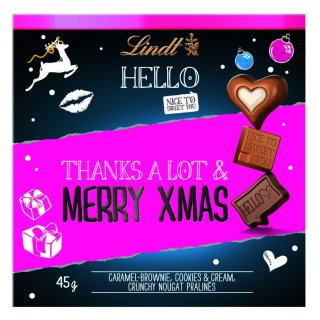 Lindt Hello Thank You "Xmas" (45g)