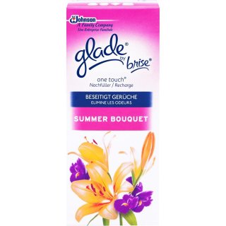 Glade by Brise One Touch Minispray Nachfüller Summer Buoquet (10ml Nachfüller)
