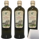 Olearia Del Garda Olivenöl "Extra Vergine" 3er Pack (3x1000ml Flasche) + usy Block