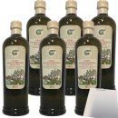 Olearia Del Garda Olivenöl "Extra Vergine" 6er Pack (6x1000ml Flasche) + usy Block
