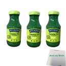 Hitchcock Limette Pur 3er Pack (3x200ml Flasche) + usy Block