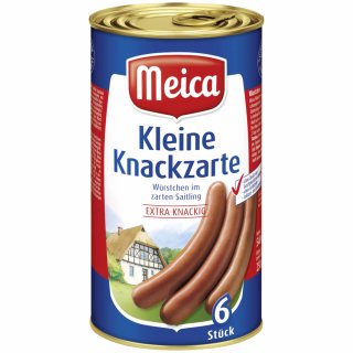 Meica kleine Knackzarte 6 Stück (540g Dose)