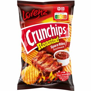Crunchips Roasted Spare Ribs (110g Packung)