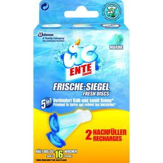 WC Ente Frische Siegel Nachfüller Marine 5in1 (2x36ml)