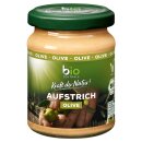 biozentrale Aufstrich Olive (125g Glas)