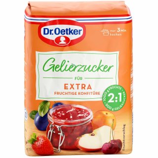 Dr. Oetker Gelierzucker Extra 2:1 (1x500g Packung)