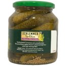 Kühne Schlemmertöpfchen Mild-Würzige extra knackige Cornichons mit Balsamico Bianco verfeinert 1er Pack (1x300g Glas)