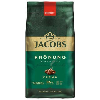 Jacobs Kaffeebohnen Krönung Crema, 1 kg Bohnenkaffee