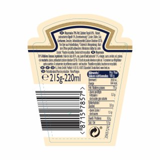 Heinz Einfach Lecker Mayonnaise (220ml Flasche)