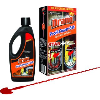 Mr.Muscle Drano Profi-Power-Set (500ml+Stab)